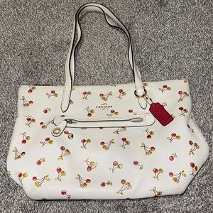 Super cute Coach purse with cherries🍒